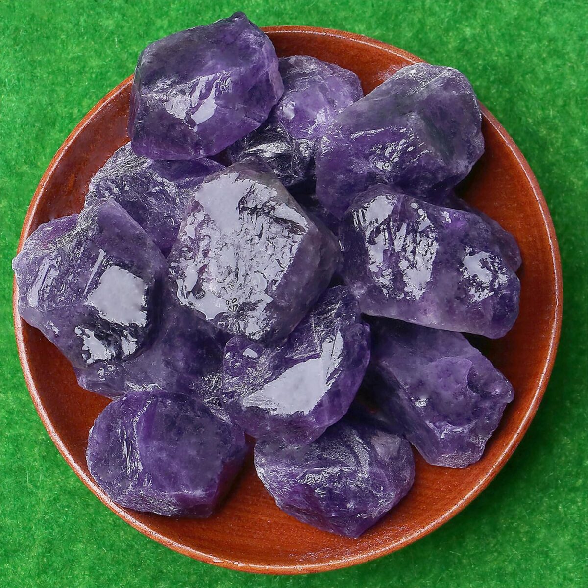 0.78-1.18in Amethyst Bulk Natural Healing Crystal Gemstone Polished Reiki Crystal Healing Decorative Gemstone - Image 3