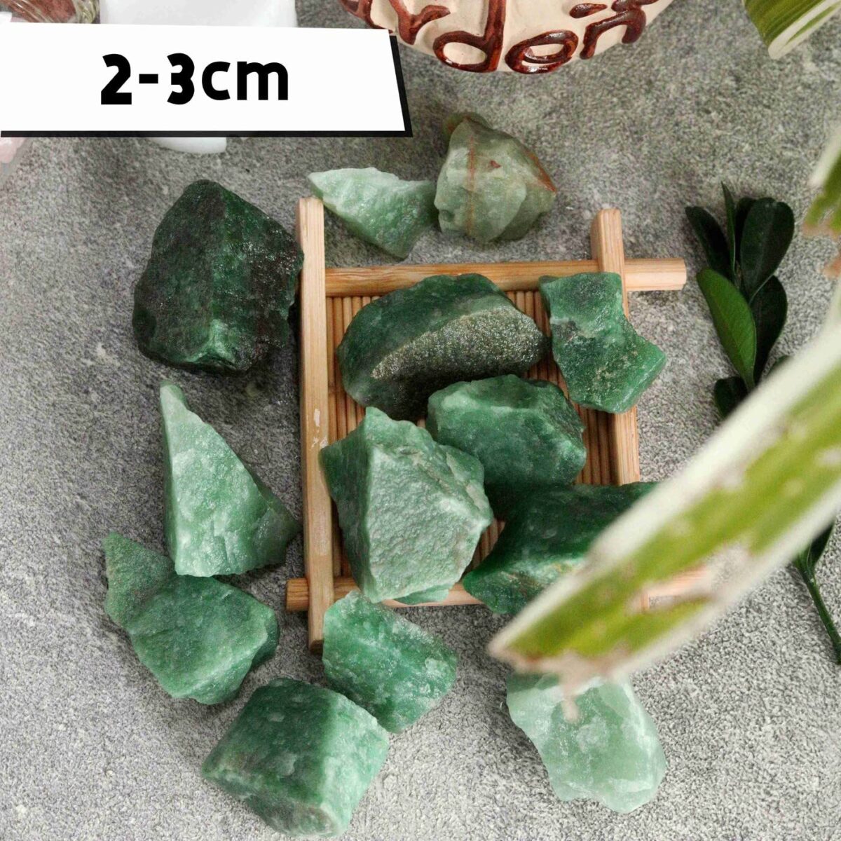 0.78-1.18in Green Aventurine Crystal Bulk Natural Healing Crystal Gemstone Polished Aura Crystal Healing Decorative Gemstone - Image 6