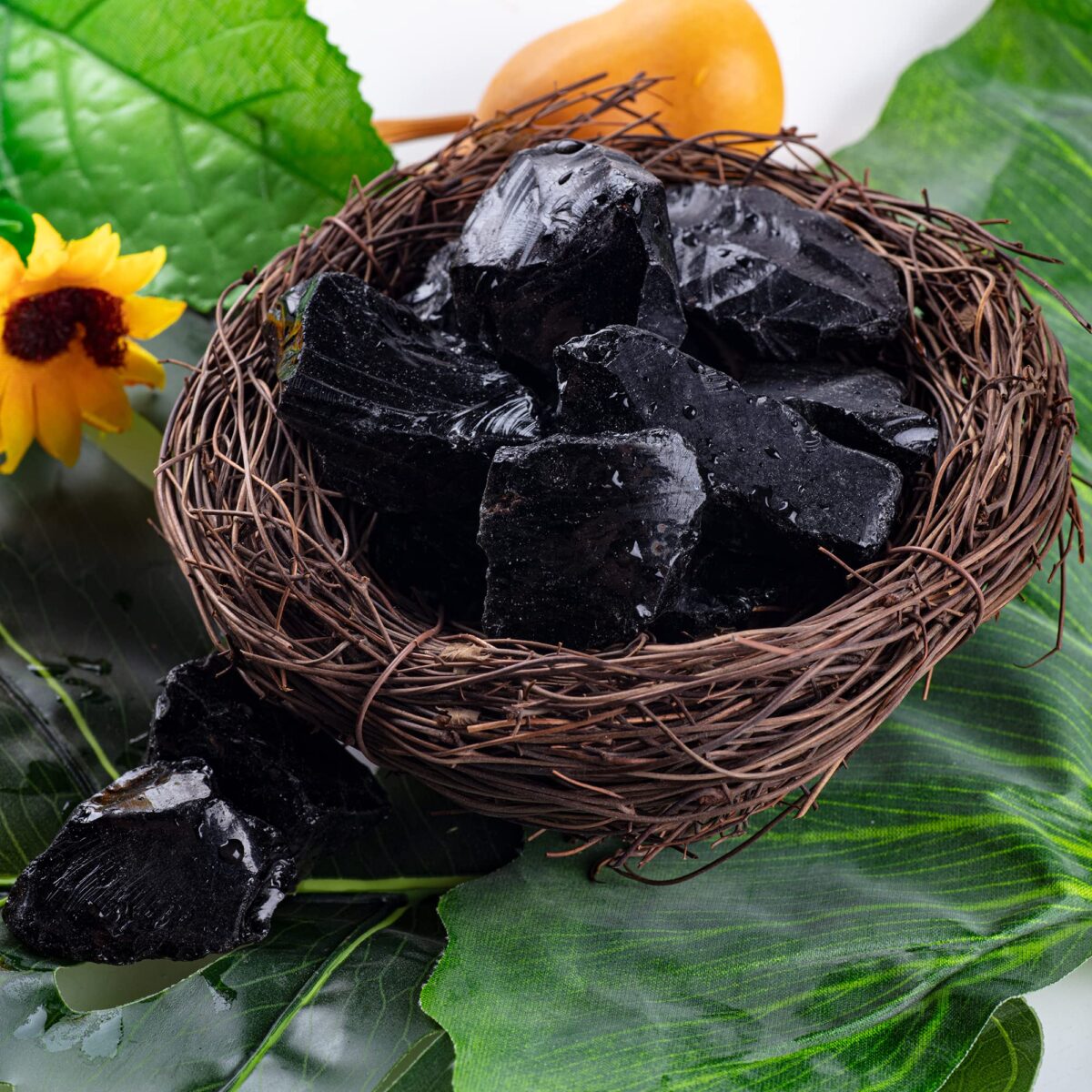 Natural rough - obsidian - Image 3