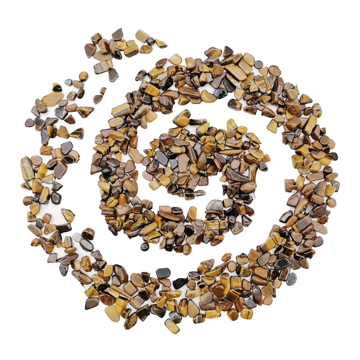 Tigers Eyes Broken Crystals Quartz Grinding Fragments - Image 5