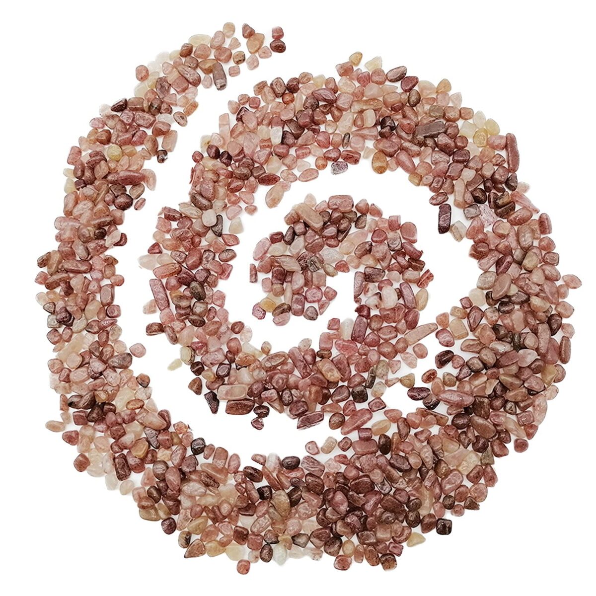 Strawberry quartz crystals rocks strawberry crushed crystals - Image 4