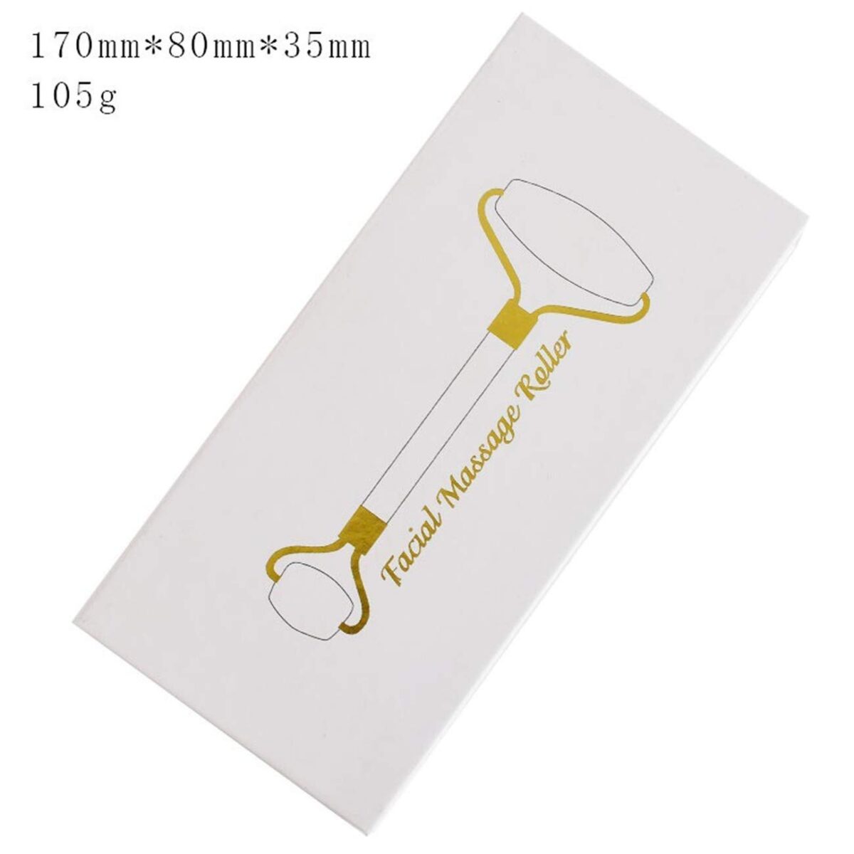 Nara Natural Crystal Face Double Head Massage Beauty Device Jade Roller (Rose/Pink Crystal) - Image 3