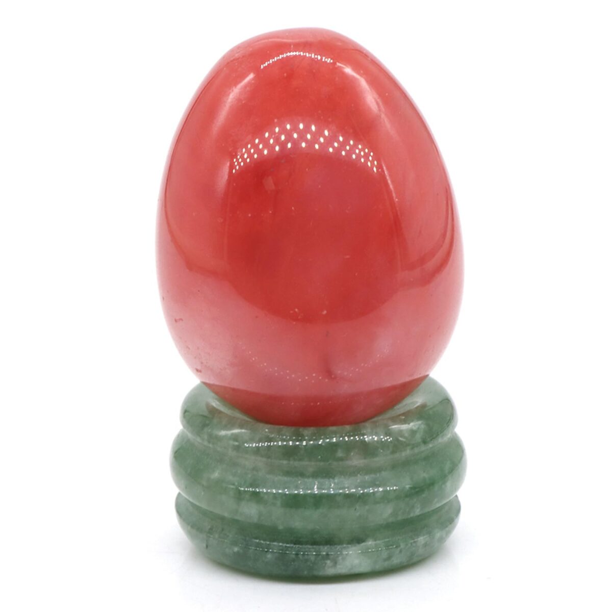 Natural Gemstone Jade Egg Rose Quartz Amethyst Crystal Massage Egg,obsidian - Image 5