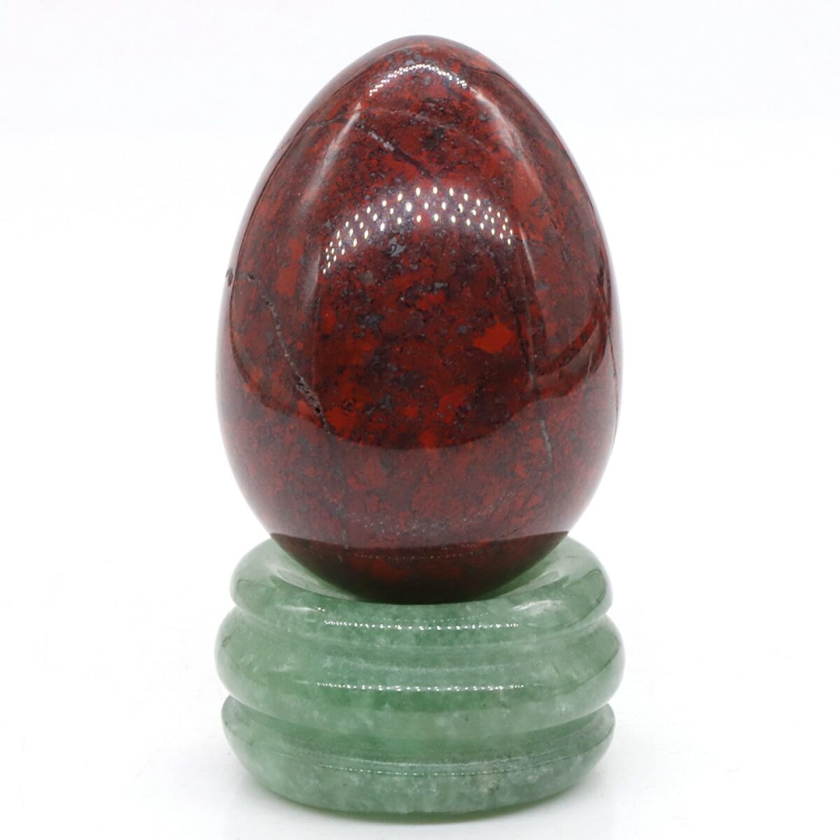 Natural Gemstone Jade Egg Rose Quartz Amethyst Crystal Massage Egg,obsidian - Image 4