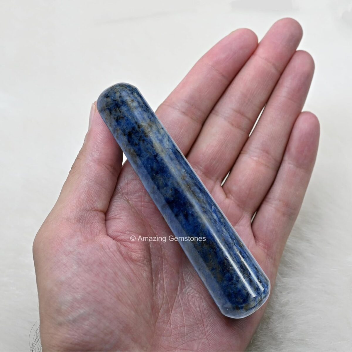 (Smooth) Crystal Wand Massage Stick - Pelvic Wand Gua Sha for Adults - Crystals and Healing Stones Massage Wands for Adults Gifts - Image 3