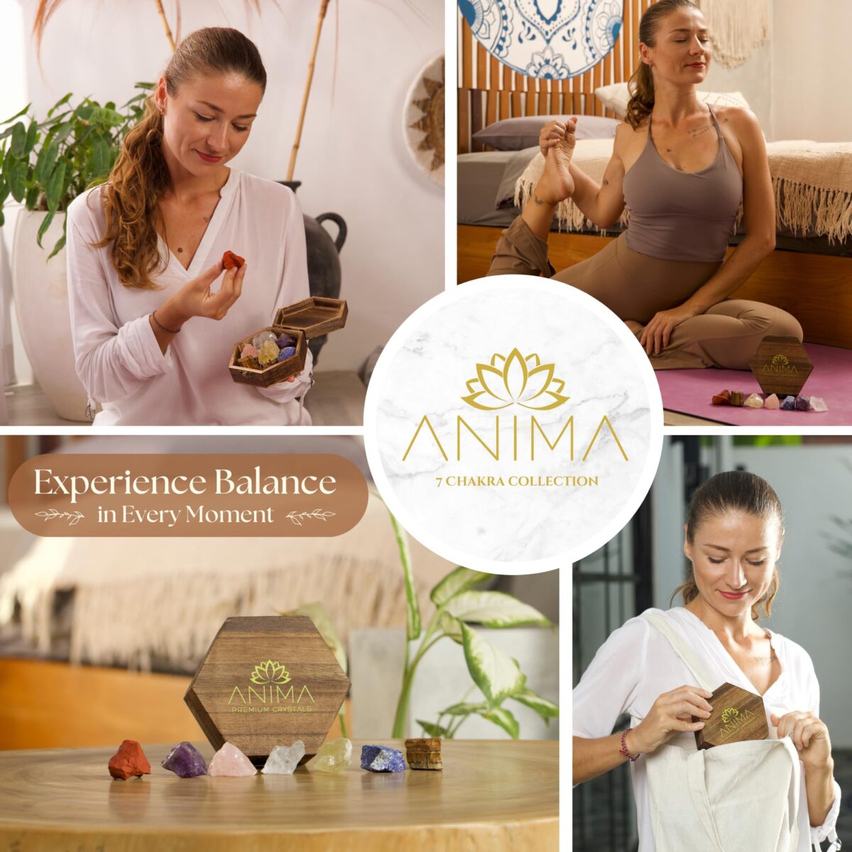 7 Chakras Crystals and Healing Stones with Guide Booklet – Large Raw Crystals and Stones Set Including Rose Quartz, Amethyst, and Lapis Lazuli in Wooden Box - for Healing and Protection - Image 5