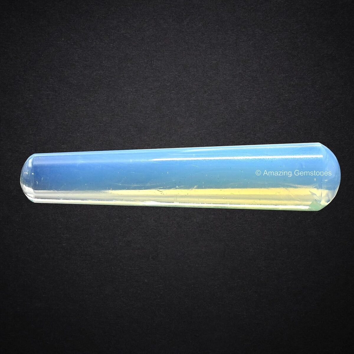 (Smooth) Opalite Crystal Wand Massage Stick - Pelvic Wand Gua Sha for Adults - Crystals and Healing Stones Massage Wands for Adults Gifts - Image 2